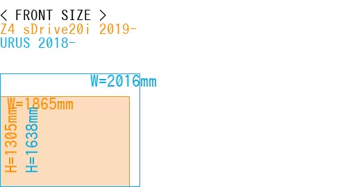 #Z4 sDrive20i 2019- + URUS 2018-